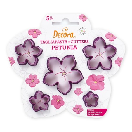 Decora Petunie Ausstecher Set 5 Stück