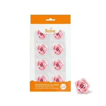 35mm Sugar Roses Red - Glutenfree Cake Decoration