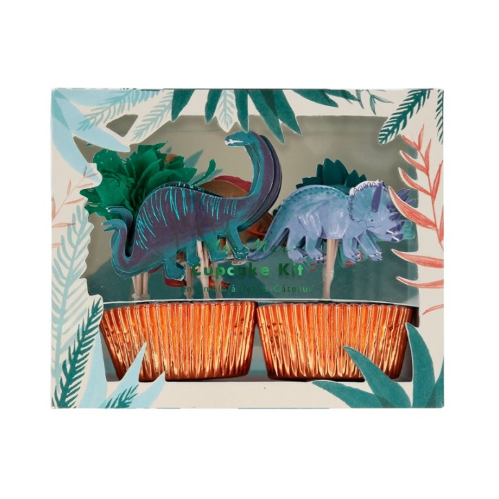 Dinosaur Kingdom Cupcake Kit MeriMeri