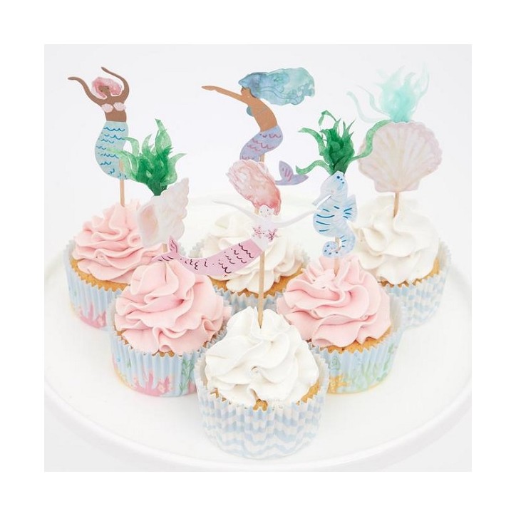 Meerjungfrau Party Cupcake Set, Meri Meri