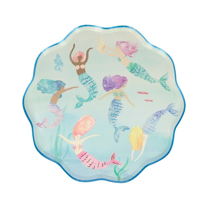 Mermaid Party Plates, Meri Meri