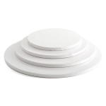 12mm Round Cake Board WHITE, 25cm