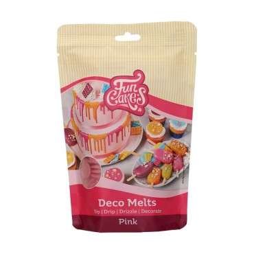 Rosa Cake Melts - FunCake Deco Melts Pink F25125