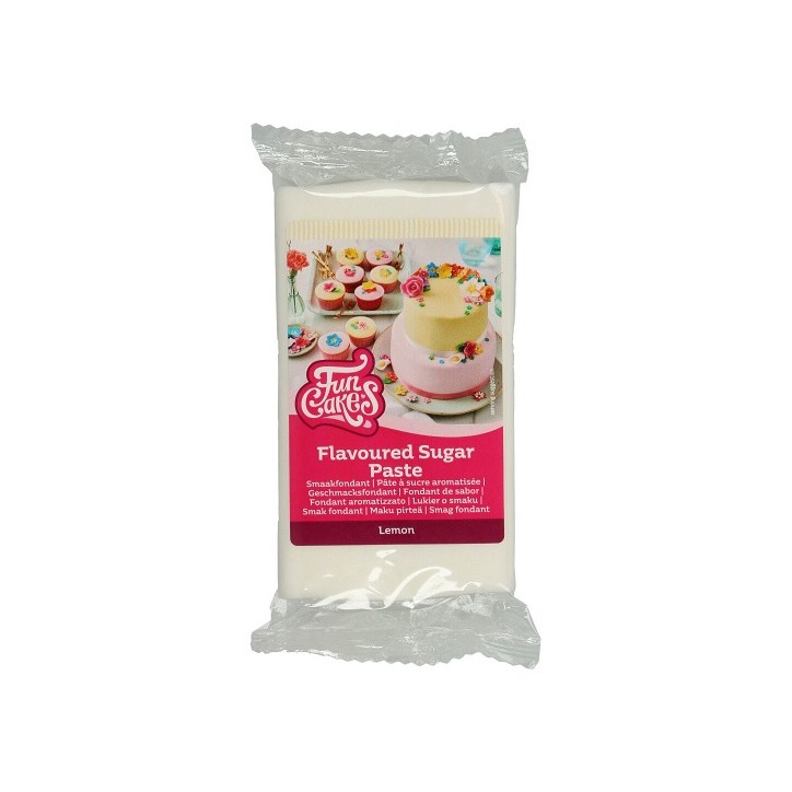 FunCakes Lemon Flavoured Sugar Paste 250g - F20420