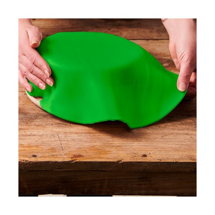 FunCakes Ausgerollte Rollfondant Disc Frühlingsgrün - Spring Green Fondant Disc 36cm