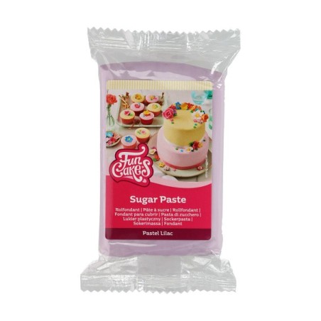 Gluten Free Sugarpaste Pastel Lilac - Kosher, Halal, Vegan