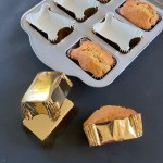 Decora Mini Cake Backförmchen Gold, 20 Stück