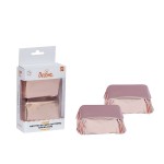 Decora Mini Cake Backförmchen Rose Gold, 20 Stück