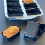 Decora Mini Black Plumcake Baking Cups, 36 pcs