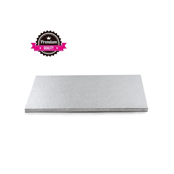 40x60cm Cake Board Silver