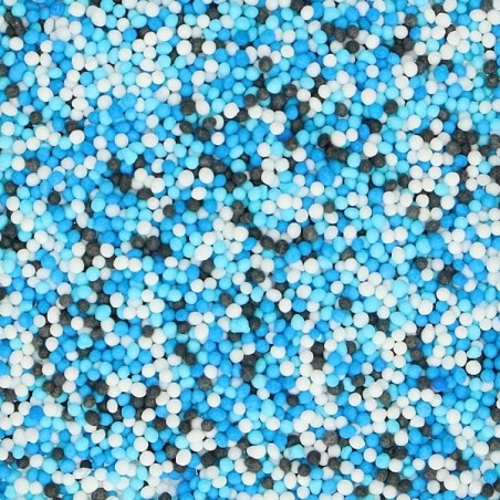 Nonpareille Blauer Zuckerperlen Mix - Shark Mix F51580