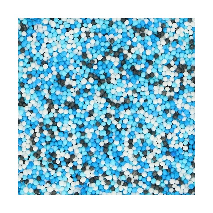 Nonpareille Blauer Zuckerperlen Mix - Shark Mix F51580