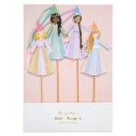 Meri Meri Magical Princess Cake Topper, 4 Stück