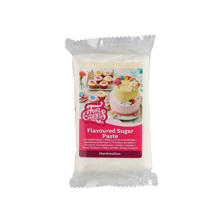 FunCakes Flavoured Sugar Paste Marshmallow 250g - Glutenfree