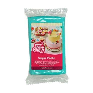 FunCakes Sugar Paste Mystic Turquoise 250 g