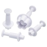 PME Mini Flower Blossom Plunger Cutter, 4 pcs