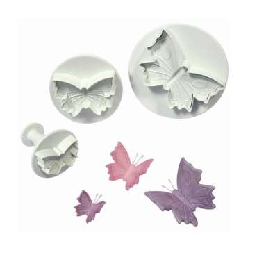 PME Novelty Plunger Cutter Butterfly Set BU910 - 5060047061629