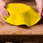 Fun Cakes Ready Rolled Fondant Disc Mellow Yellow, 430g