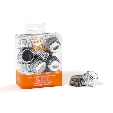 Decora Silver Bon Bon Baking Cups DA-0339794