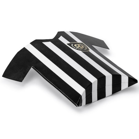 PartyDeco Fussballshirt Geschenkboxen PD-PUDP38