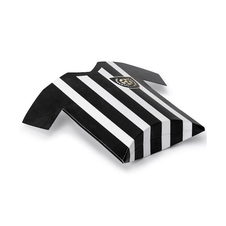 PartyDeco Fussballshirt Geschenkboxen PD-PUDP38