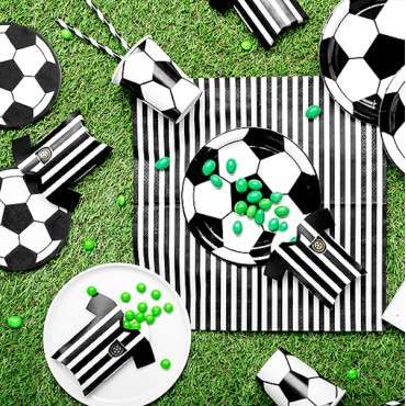 PartyDeco Fussballshirt Geschenkboxen PD-PUDP38