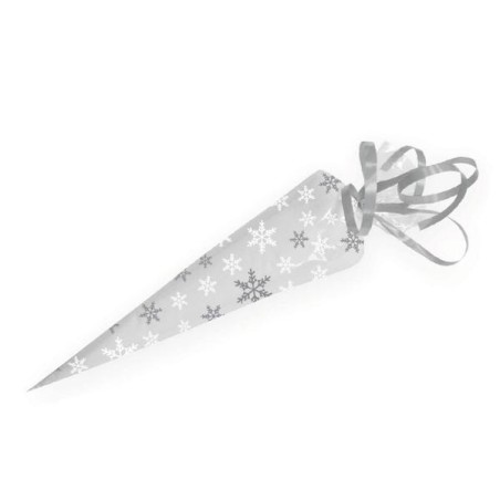 Anniversary House Cello Cone Bags Snowflake AH-M567