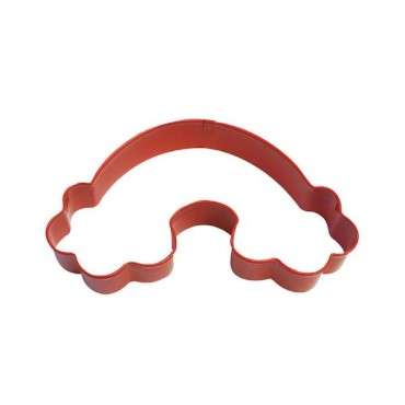 Anniversary House Rainbow Poly-Resin Coated Cookie Cutter AH-K0814