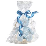 Anniversary House Large Snowflake Cello Bag, 1 piece