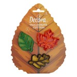 Decora Autumn Leaves Cookie Cutter Set, 3 pcs