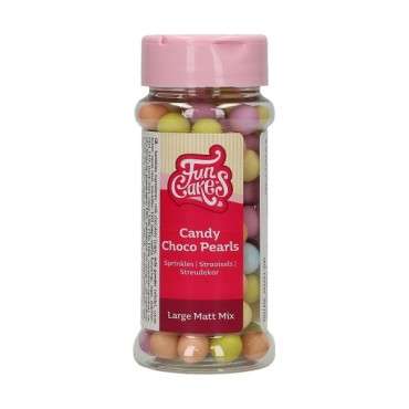 Pastell Schokoknusperkugeln Kuchendekor - Candy Choco Pearls Dull Pastel