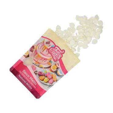 FunCakes Deco Melts -Natural White- No E171 -250g