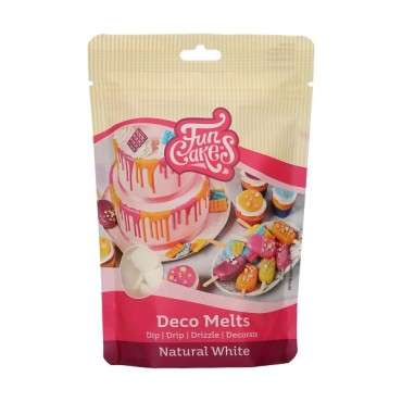 Cake Melts Weiss - Natürliches Weiss Deco Melts ohne E171