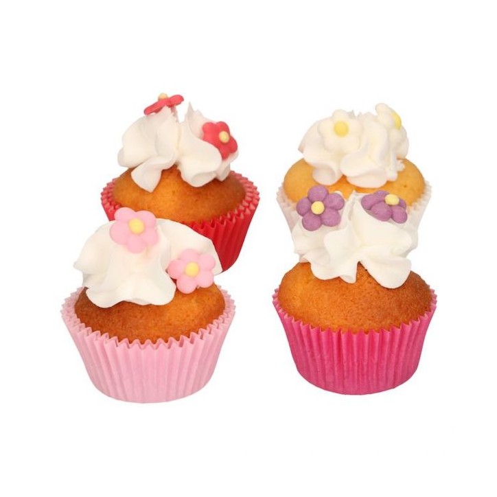 FunCakes Kuchendekor Kleine Zuckerblumen bunt CS-F50170