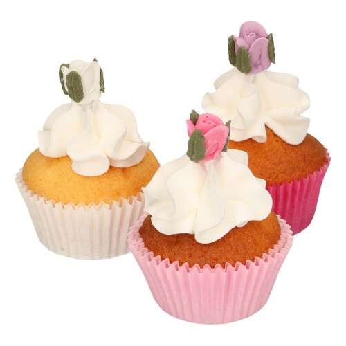 FunCakes Small Sugar Roses, 16 pcs