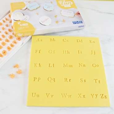 PME Fun Fonts Cupcakes & Cookies Stamping Set - Collection 2