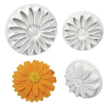 PME Sunflower/Daisy/Gerbera Plunger Cutter set/3 - SD618