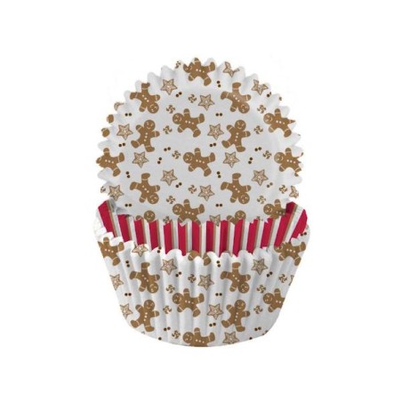 Anniversary House Gingerbread Swirl Cupcake Baking Liners AH-CC055A