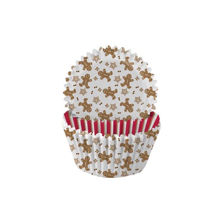 Anniversary House Gingerbread Swirl Cupcake Baking Liners AH-CC055A