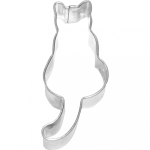 Birkmann Sitting Cat Cookie Cutter, 7cm