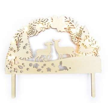 Enchanted Forest LED Cake Topper - ScrapCooking SC4949