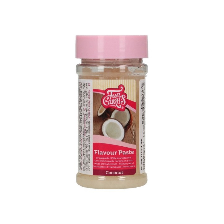 Baking Flavour Paste Coconut 100g - F56135 FunCakes