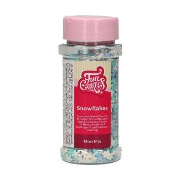 Kuchendekor Mini Schneeflocken Frozen Mix - 8720143517693 - Mini Snowflakes Sprinkles