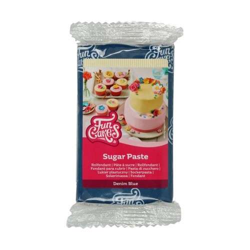 FunCakes Rollfondant Denim Blue - Jeansblau, 250g