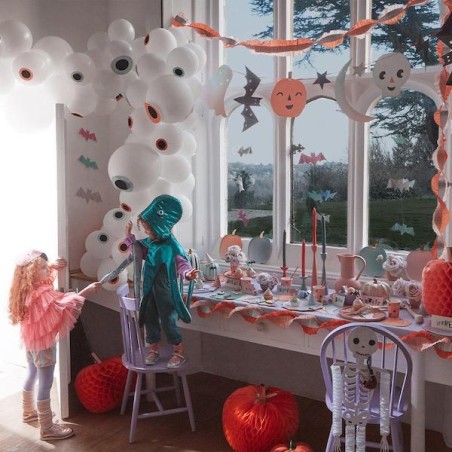 Meri Meri Pastel Halloween Stitched Streamer Garland MM-216874