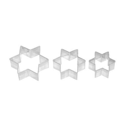 Birkmann Stars Cookie Cutter Set Large, 3 pcs