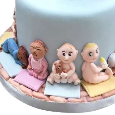 Karen Davies Babys Kuchendekoration Sugarcraft Silikonform CS-KD765