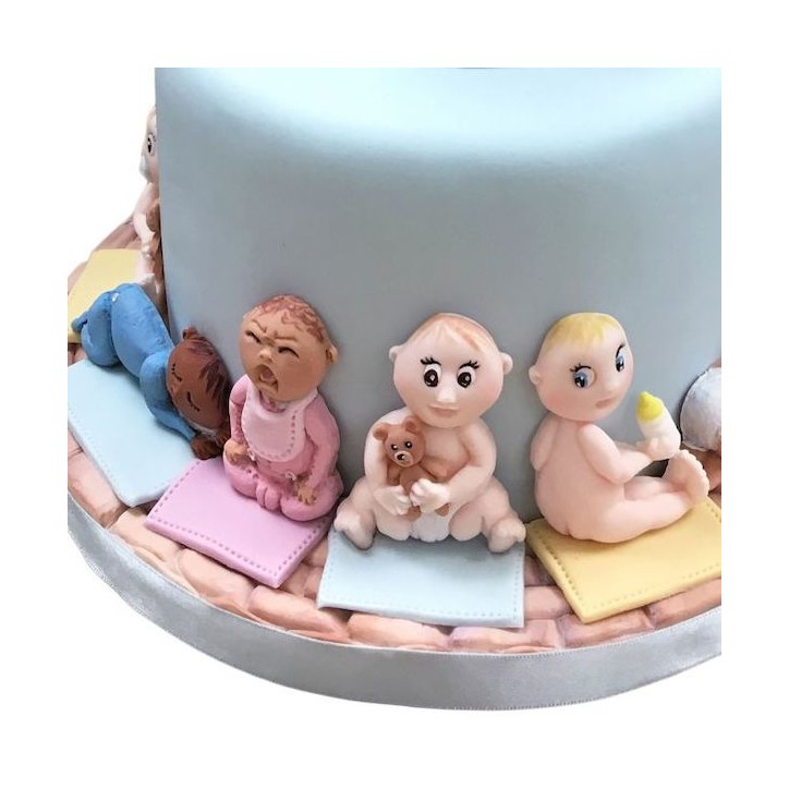 Karen Davies Babies Cake Decorating Sugarcraft Silicone Mould CS-KD765