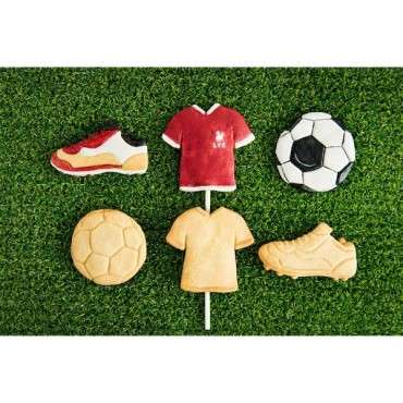 Karen Davies Soccer Sucarcraft Silicone Mould CS-KD962