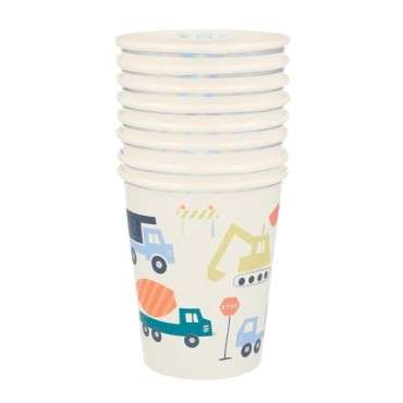 215074 Construction Truck Party Cups